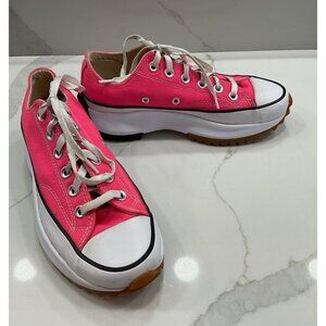Converse Run Star Hike Low Pink Gum Unisex Platform Sneakers Size M5 W6.5